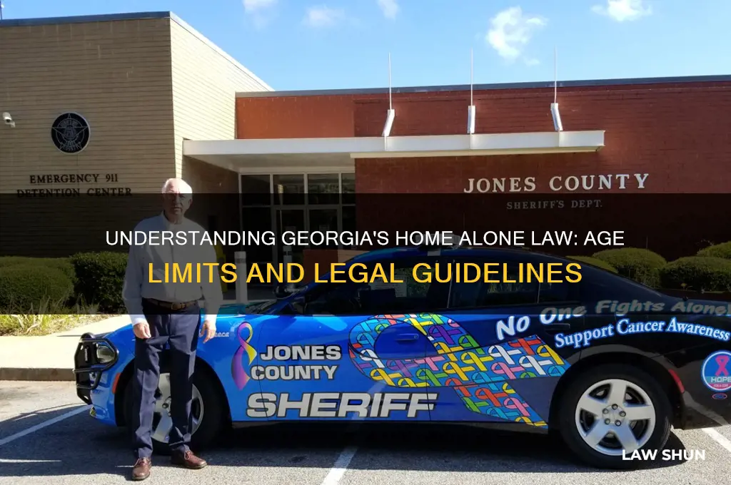 how old home alone georgia law