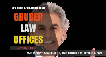 David Gruber's Age: Unveiling the Founder of Gruber Law Offices