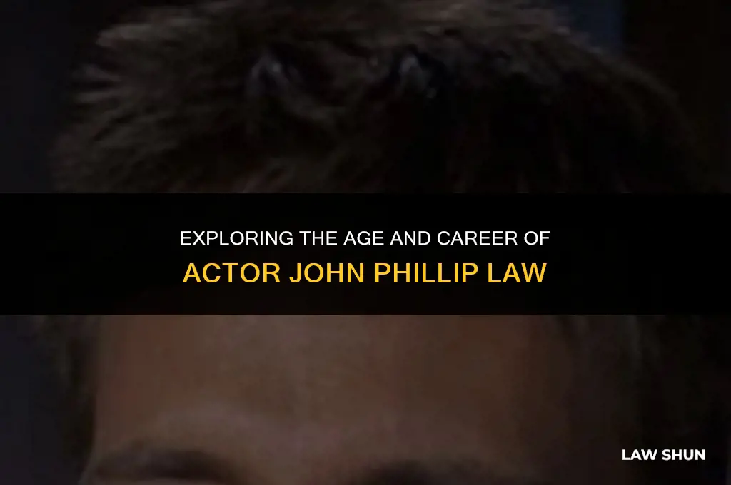 how old is john phillip law