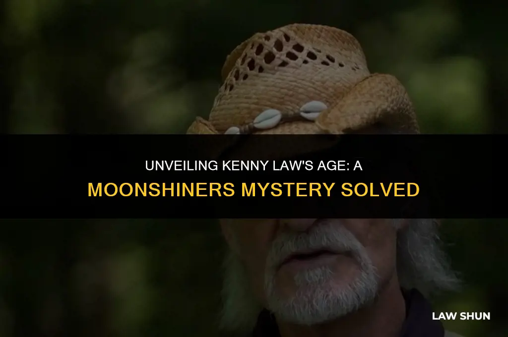 how old is kenny law moonshiners
