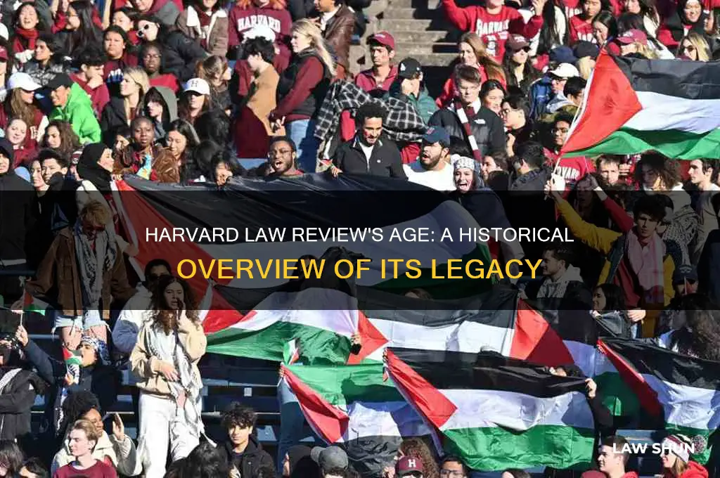 how old is the harvard law review