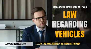 Qualifying for California's Lemon Law: A Vehicle Owner's Guide