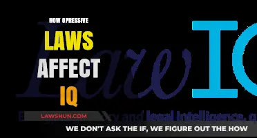 Oppressive Laws and Cognitive Impact: Unraveling the IQ Connection