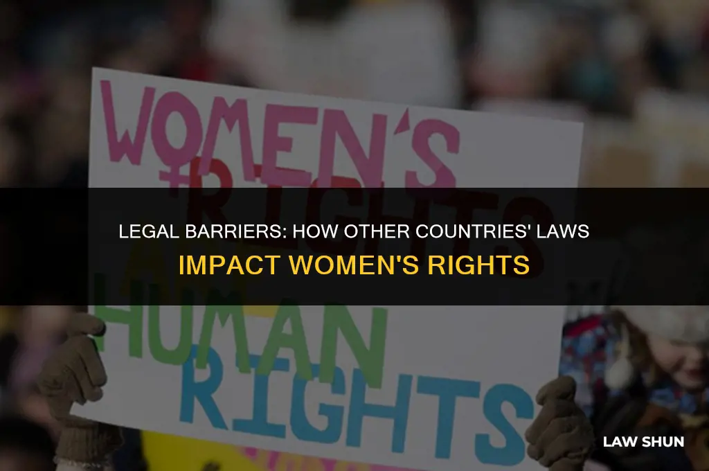 how other coutnries laws block women