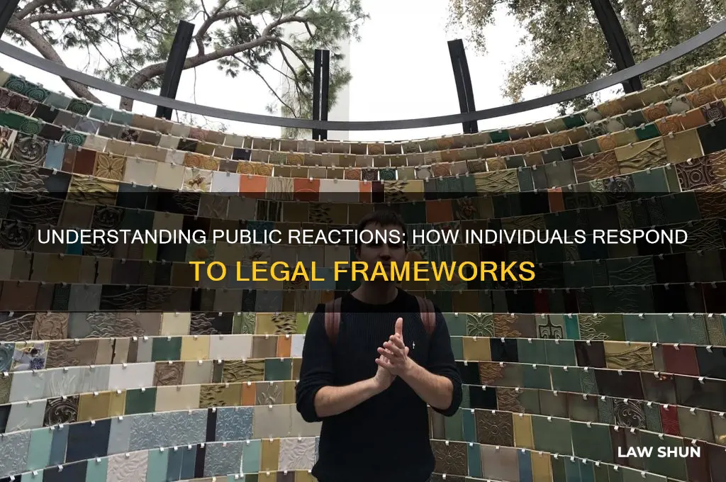 how people respond to the law