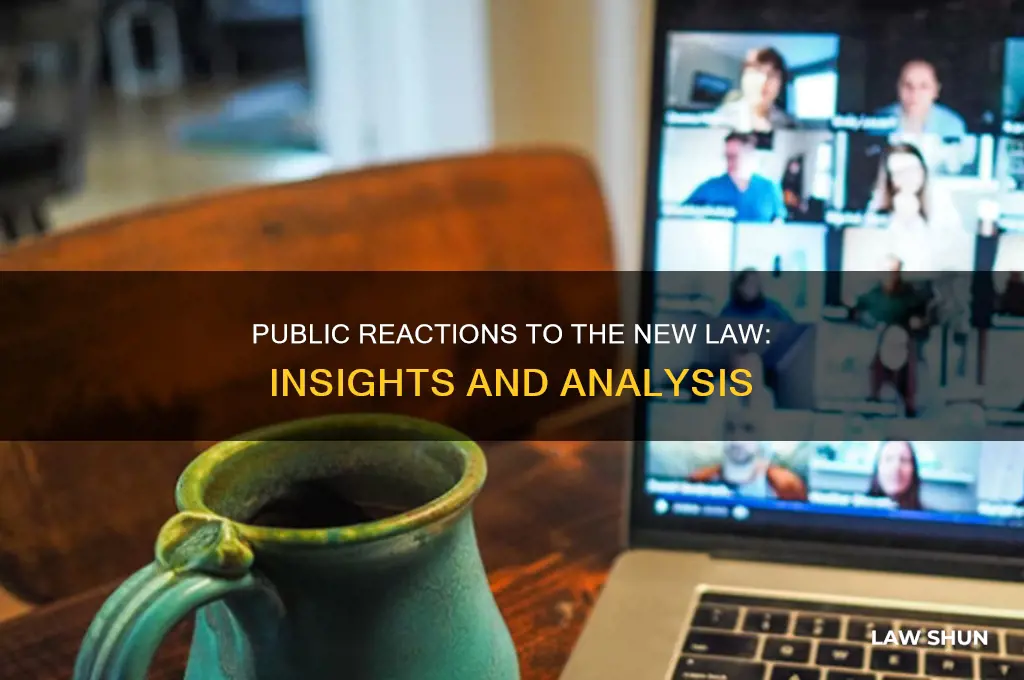 how people responded to the law