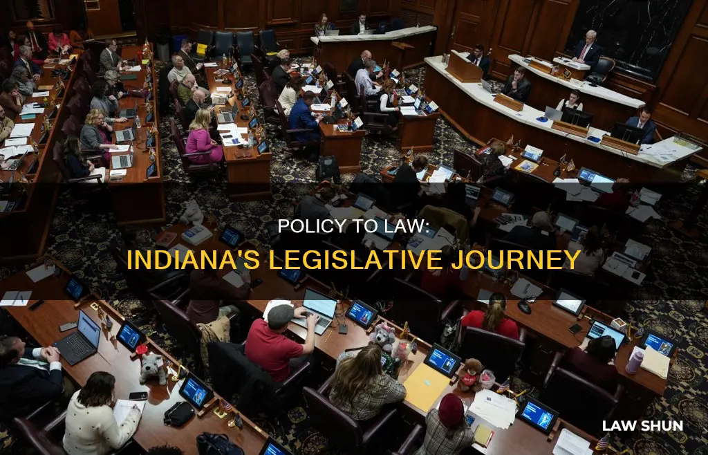 how policy becomes law in indiana