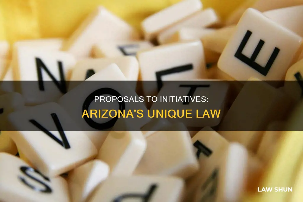 how proposal could become initiative under az law