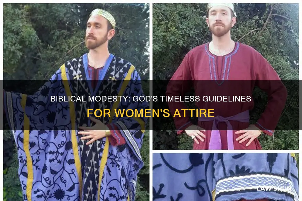 how should a woman dress according to god
