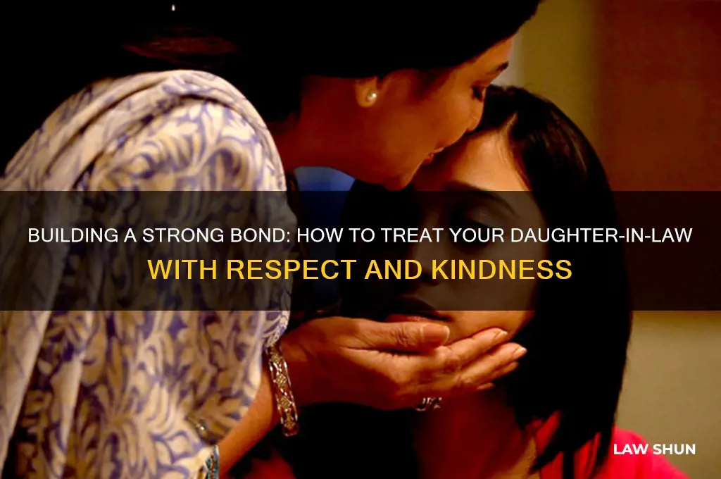 how should you treat your daughter in law