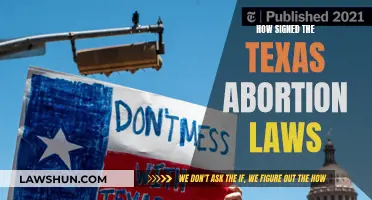 Texas Abortion Laws: Understanding the Controversial Signature