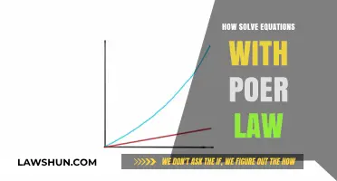 Mastering Power Law Equations: A Step-by-Step Guide