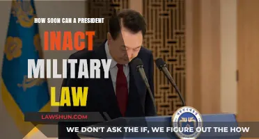 Martial Law: When Can a President Enact It?
