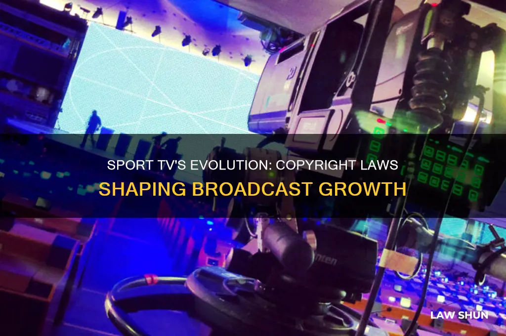 how sport television grew and copyright laws