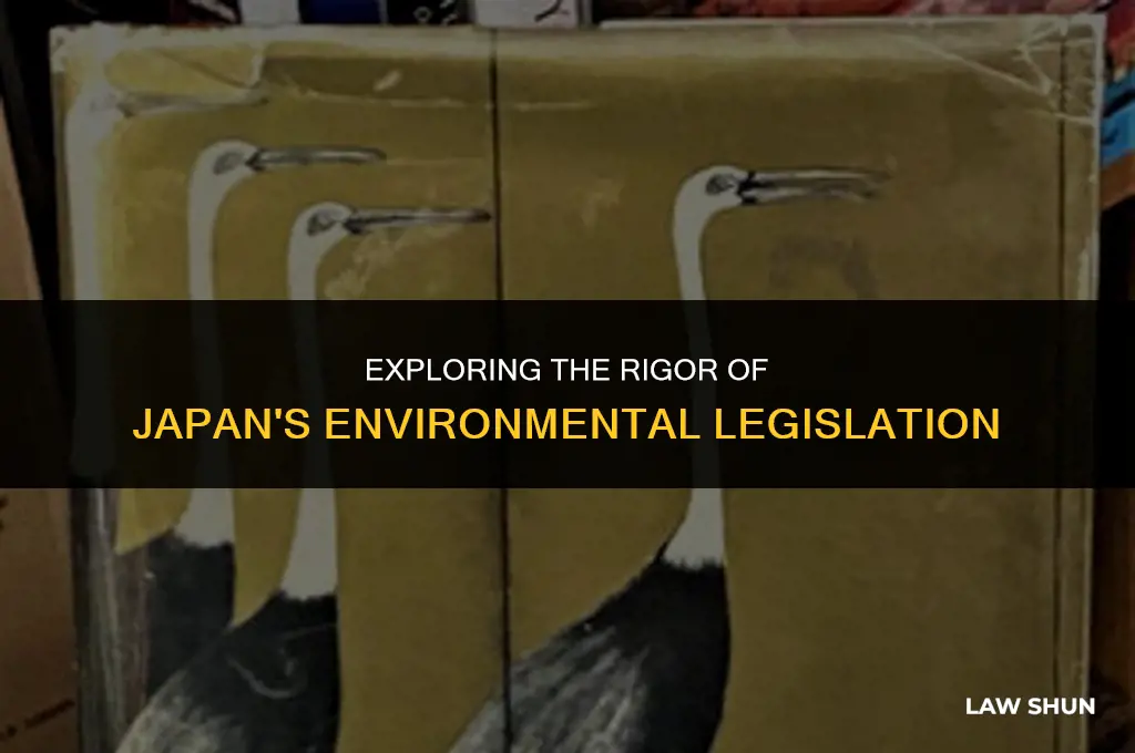 how strict are japanese environmental laws