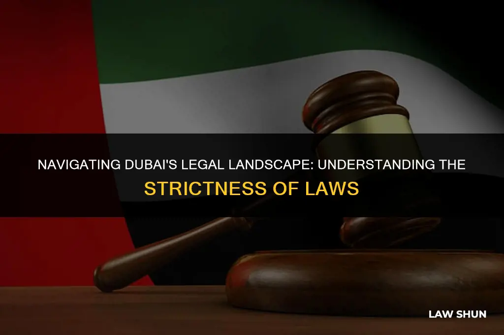 how strict are laws in dubai