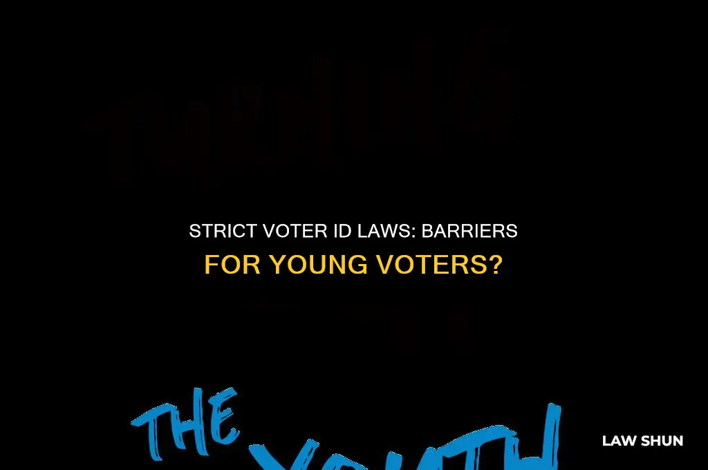 how strict voter id law affect young voters