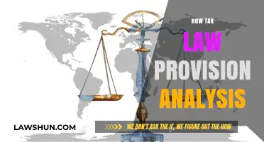 Understanding Tax Law: Provision Analysis