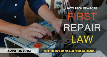 Tech's Rewrite of the First Repair Law