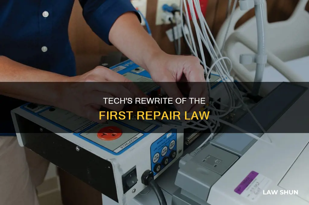 how tech rewrote first repair law