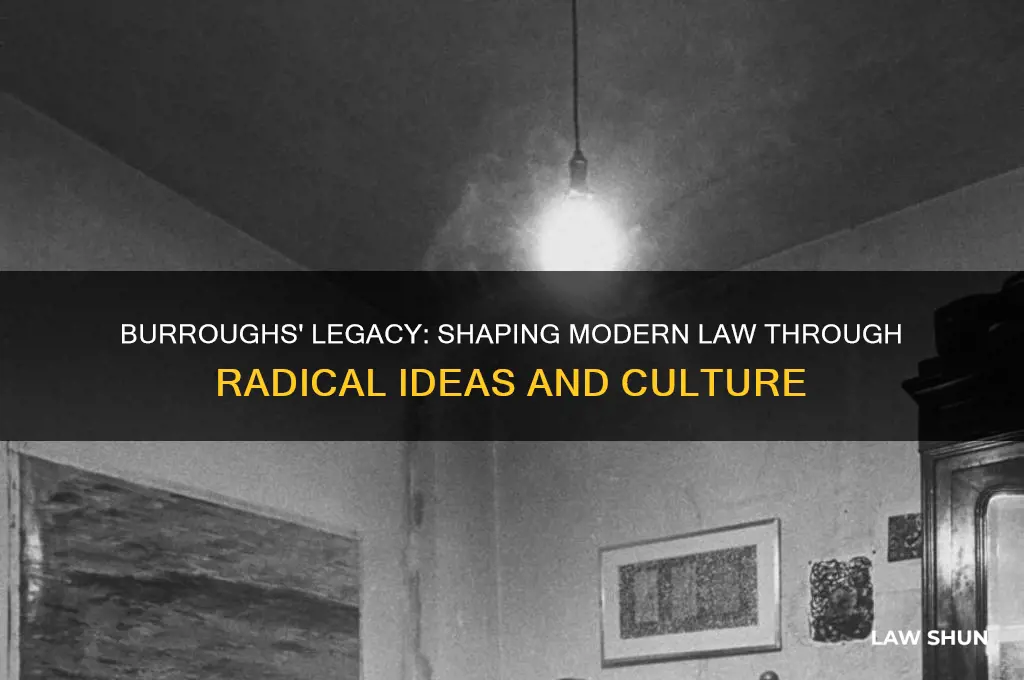 how the burroughs affected modern law