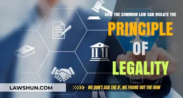 Common Law: Violating Legality Principles