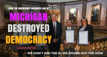 Michigan's Emergency Manager Law: Undermining Democracy and Local Control