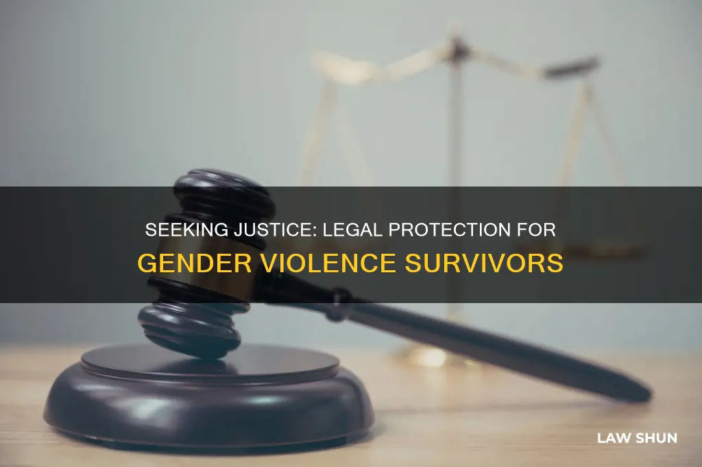 how the law can protect victims of gender based violence