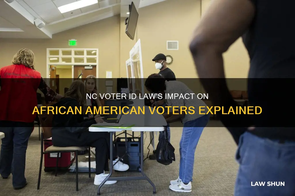 how the north carolina voter id law affects african american