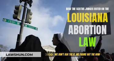 SCOTUS Judges' Abortion Law Vote: Louisiana's Landmark Decision