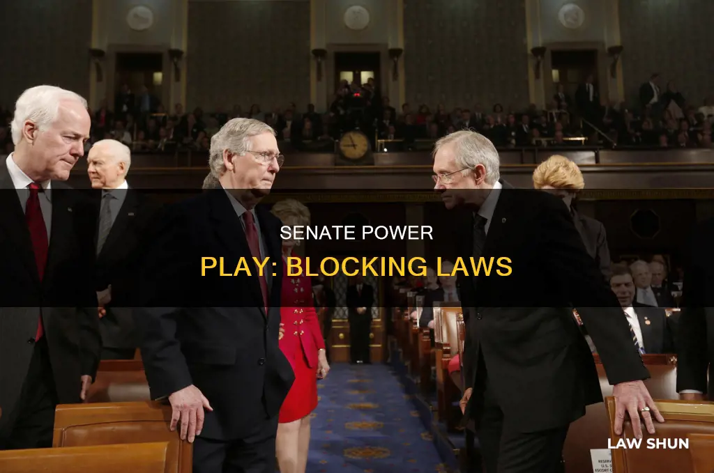 how the senate stops bill from becoming laws