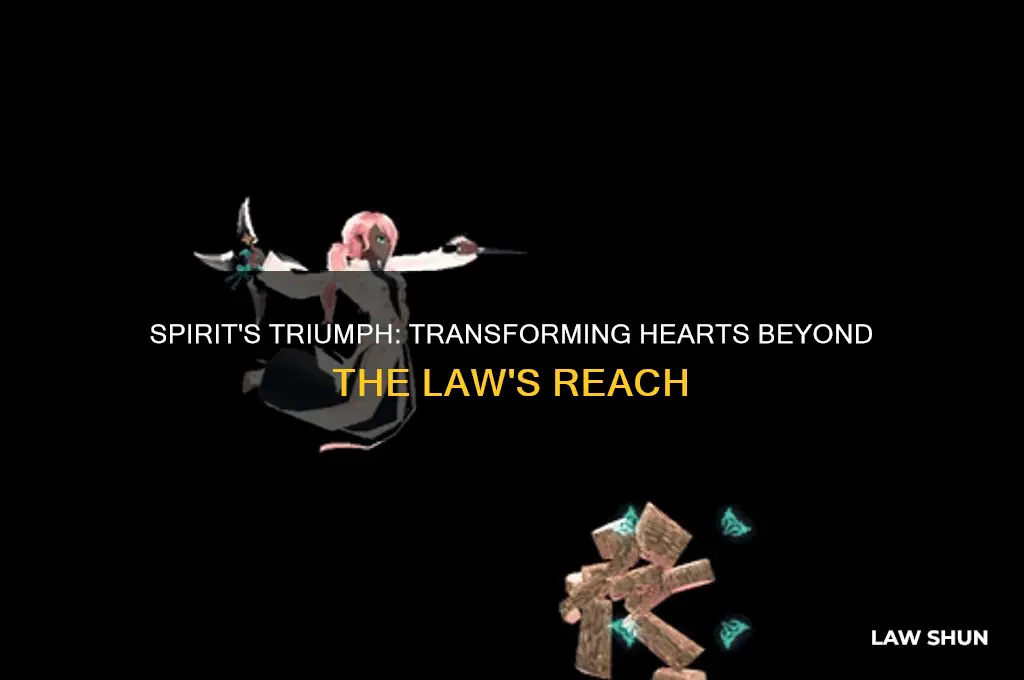 how the spirit does what the law could not do