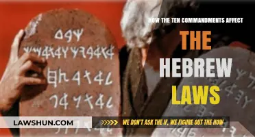 The Ten Commandments: Foundation and Influence on Hebrew Legal Traditions