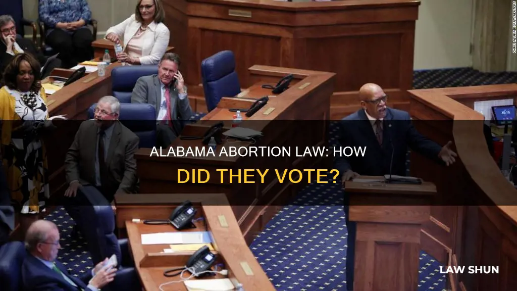 how they voted alabama abortion law