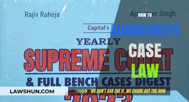 Strategies for Abbreviating Case Law Like a Pro