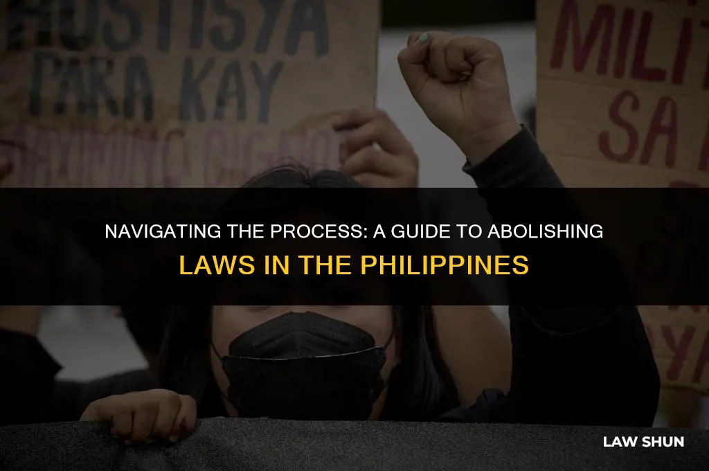 how to abolish a law philippines
