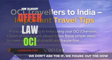 Navigating the Legal Landscape: How to Accept an Offer in Law OCI