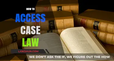 Accessing Case Law: A Guide