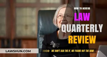 Accessing Law Quarterly Review: A Comprehensive Guide for Legal Scholars