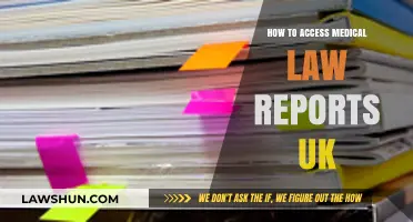 Accessing UK Medical Law Reports: A Guide