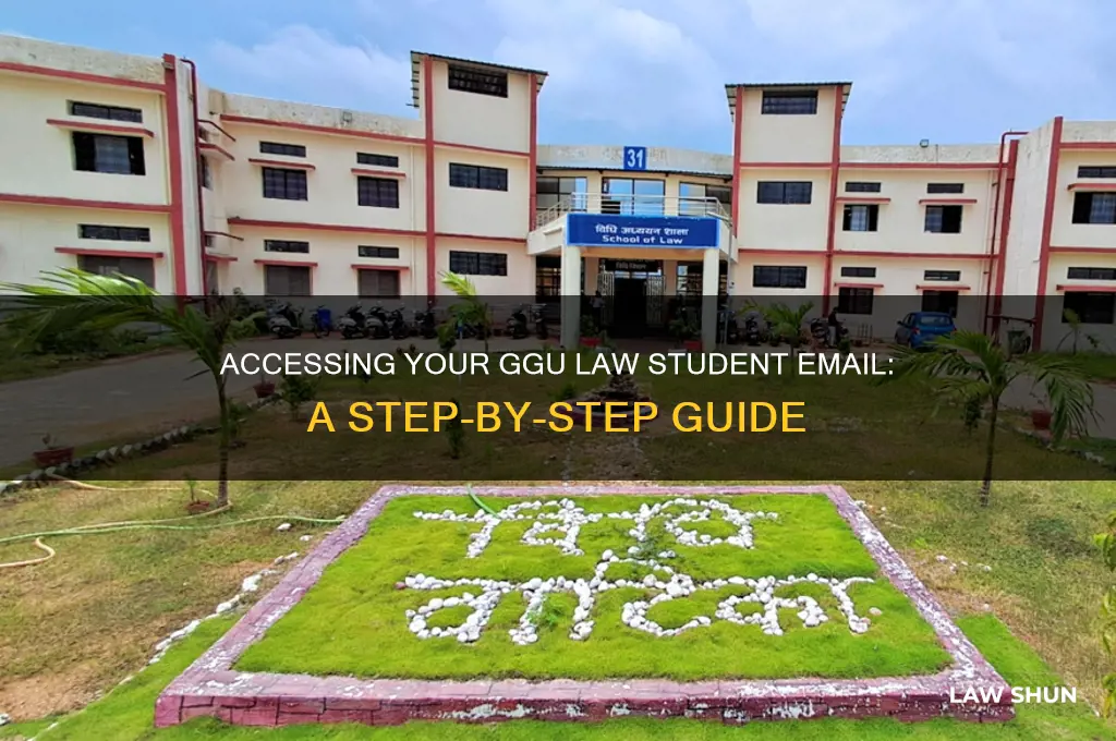 how to access student email ggu law