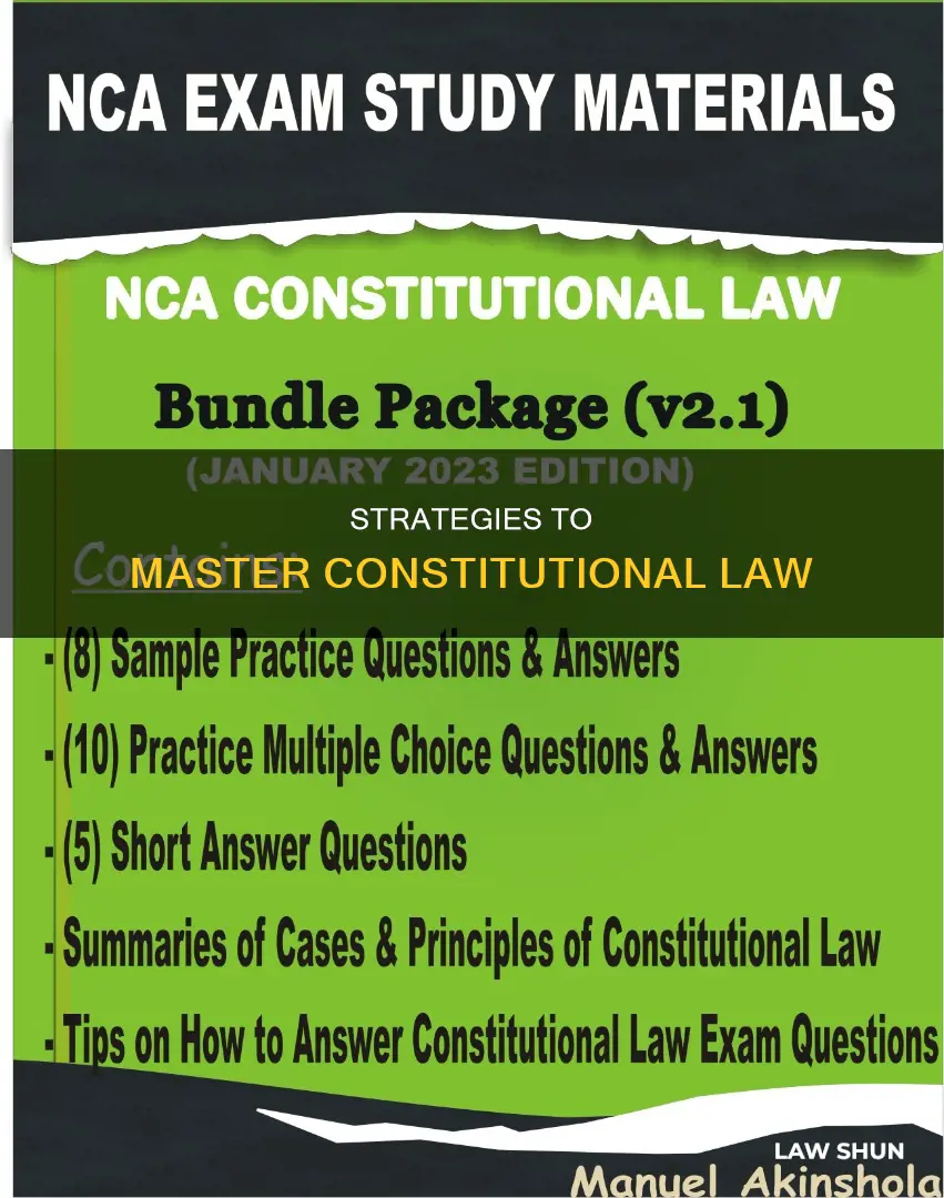 how to ace constitutional law