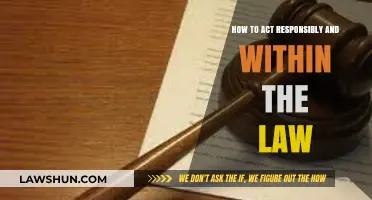 Acting Responsibly and Legally: A Guide to Ethical Conduct
