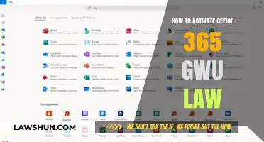 Activate Office 365 at GWU Law: A Step-by-Step Guide