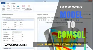 Implementing Power Law Models in COMSOL: A Step-by-Step Guide