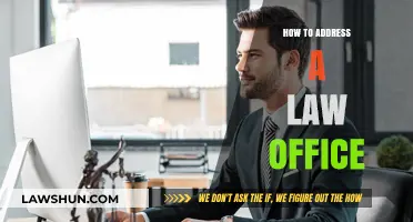 Mastering Professional Communication: How to Address a Law Office Effectively