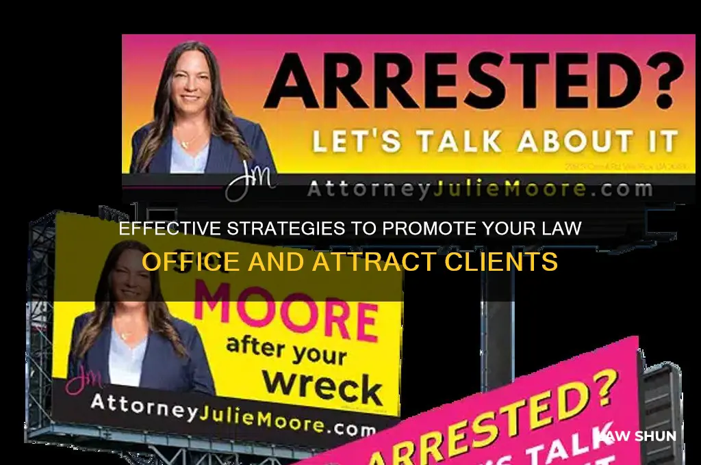 how to advertise your law office