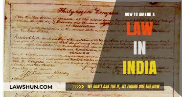 Amending Laws in India: A Step-by-Step Guide