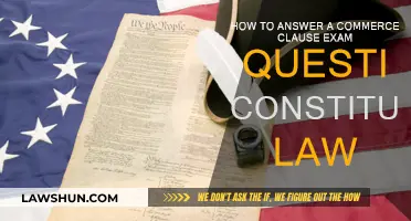 Strategies for Answering Commerce Clause Exam Questions