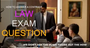 Strategies for Answering Contract Law Exam Questions